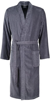 Cawö Bademäntel Herren Kimono 3714 anthrazit - 774