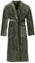 Vossen Bademantel Feeling-L mud green