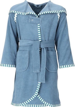 Vossen Kinderbademantel Mimmi dusty blue