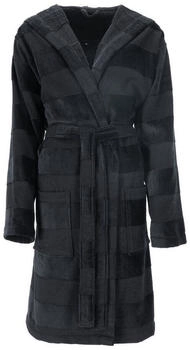Vossen Unisex-Bademantel Santiago schwarz