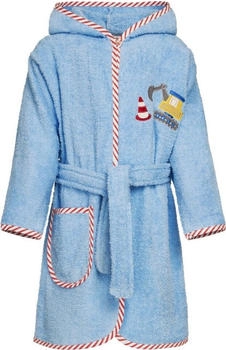 Playshoes Frottee-Bademantel Bagger hellblau