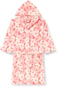 Playshoes Fleece-Bademantel Hawaii koralle