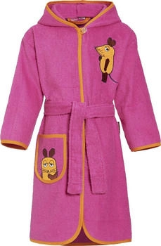 Playshoes Frottee-Bademantel Die Maus pink