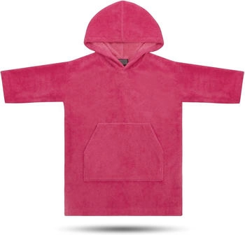 Normani Baby langarm Badeponcho Pichilemu Pink