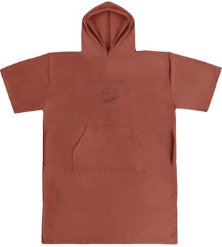 Normani Mikrofaser Badeponcho Siargao Rot
