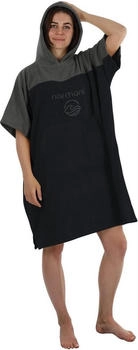 Normani Surfer Poncho Kuta Schwarz