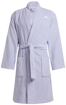 Adidas Bademantel Logo unisex violet/reinweiß (JD1168)