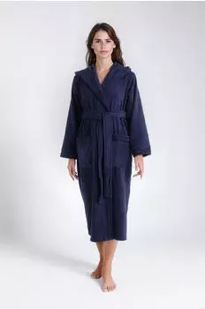 Bruno Banani Damenbademantel Clement marine, L:120cm