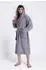 Bruno Banani Herrenbademantel Clement grau, L:120cm