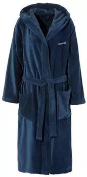Bruno Banani Unisex-Bademantel Daniel blau