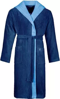 Bugatti Bademantel Stefano marine blau