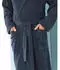 Cawö Herren-Bademantel 829-17 Blau