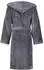 Cawö Herren-Bademantel Doubleface 801-71 Anthrazit