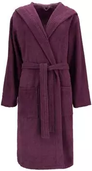 Vossen Unisex-Bademantel Samu elderberry
