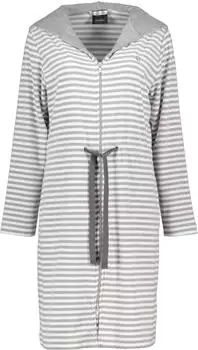 Caw&ouml; Damen-Bademantel 834-76 Platin