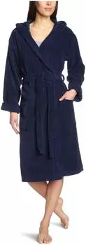 Schiesser Bademantel Essentials navy