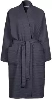 M&ouml;ve Bademantel Homewear graphit