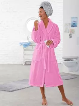 Plantier Bademantel rosa