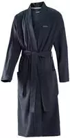 JOOP! Bademantel Kimono Herren Gr. 46/48 Baumwolle Blau S (Small)