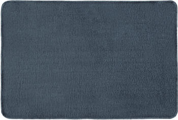 Kleine Wolke Badteppich Cecil Stahlblau 60x 90 cm