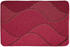 Kleine Wolke Badteppich Fiona Bordeaux 55x 50 cm WC-Vorleger mit Ausschnitt