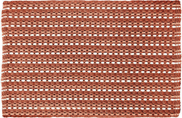 Kleine Wolke Badteppich Loop Terracotta 60x 90 cm