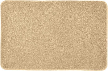 Kleine Wolke Badteppich Meadow Bahamabeige 50x 50 cm WC-Vorleger mit Ausschnitt