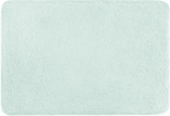 Kleine Wolke Badteppich Meadow Opal 55x55 cm WC-Vorleger mit Ausschnitt