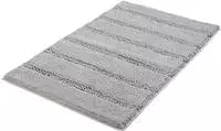 Kleine Wolke Badteppich Monrovia 70x120 cm | platin - grau