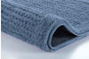 Kleine Wolke Badteppich Net Stahlblau 60x 90 cm
