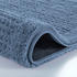 Kleine Wolke Badteppich Net Stahlblau 70x120 cm
