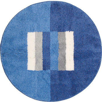 Erwin Müller Badematte Korfu blau rund: 90 cm Ø Erwin Müller Badematte Korfu blau rund: 90 cm Ø