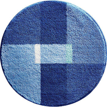 Erwin Müller Badematte Zagori blau rund: 80 cm Ø Erwin Müller Badematte Zagori blau rund: 80 cm Ø