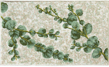 Erwin Müller Badematte Eukalyptus gruen/braun-beige 50x80 cm