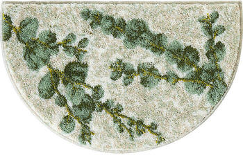 Erwin Müller Duschvorlage Eukalyptus gruen/braun-beige 50x80 cm