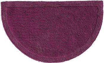 Erwin Müller Duschvorlage Stuttgart halbrund violett 50x80 cm