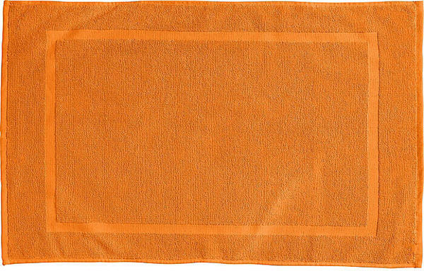 REDBEST Walk-Frottier Duschvorlage Chicago orange 50x80 cm