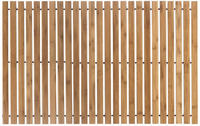 Kleine Wolke Badematte "Level Holzmatte, Badvorleger" H&ouml;he 8 mm rutschhemmend