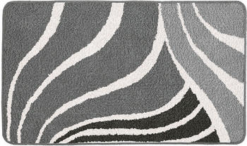 Kleine Wolke Badteppich Flame Anthrazit 55x 55 cm WC-Vorleger mit Ausschnitt Kleine Wolke Badteppich Flame Anthrazit 55x 55 cm WC-Vorleger mit Ausschnitt