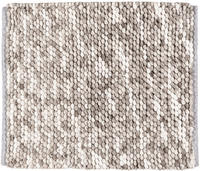 Badteppich Urdu Taupe 55 X 65 Cm, Mit Melagne-effekt, Braun, Polyester Taupe,