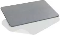 Badematte Simi Grau, 60 X 39 Cm, Badvorleger, Badmatte, Grau, Diatomeenerde Grau -