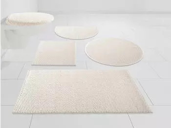 Home Affaire Dalia 2-tlg. Stand-WC Vorleger Set 55x50 / 50x47 cm beige Home Affaire Dalia 2-tlg. Stand-WC Vorleger Set 55x50 / 50x47 cm beige