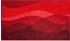Grund Badematte Hills rot 70x120 cm