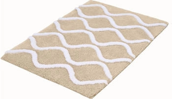 Kleine Wolke Badteppich Piana Sandbeige 70x120 cm