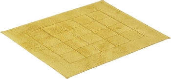Vossen Badteppich Exclusive curry 55 x 65 cm