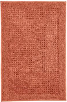 Kleine Wolke Badteppich Net Terracotta 70x120 cm