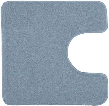Kleine Wolke Badteppich Relax Stahlblau WC-Vorleger 55x55 cm