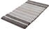 Kleine Wolke Badteppich Phoenix Silbergrau 60 cm x 60 cm