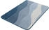 Kleine Wolke Badteppich Malena Iceblue WC-Vorleger mit Ausschnitt 50 x 50 cm