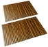 vidaXL 2 Stk. Akazienholz Badematte (9839.271768)